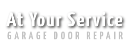 At Your Service Garage Door Logo